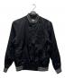 stussy（ステューシー）の古着「ヴィンテージナイロンスタジャン」｜ブラック