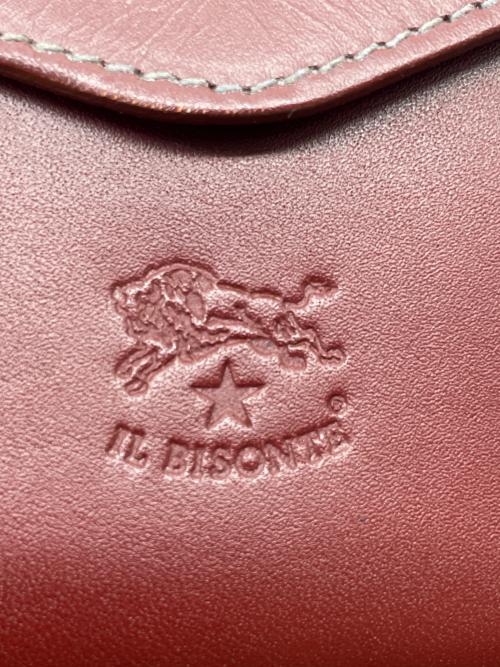 IL BISONTE（イル ビゾンテ）IL BISONTE (イル ビゾンテ) 3つ折り財布 ボルドーの古着・服飾アイテム