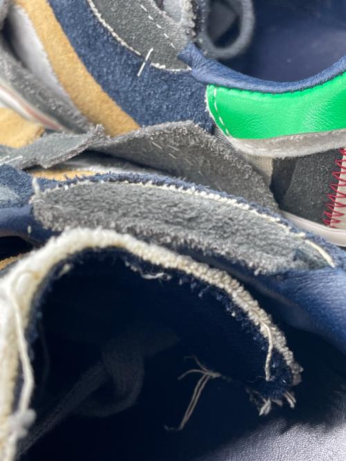 KOLOR（カラー）KOLOR (カラー) 再構築スニーカー ネイビー サイズ:25.5㎝の古着・服飾アイテム