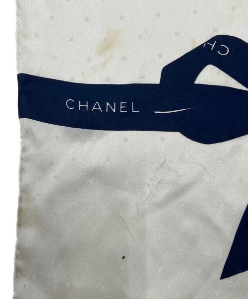 CHANEL（シャネル）CHANEL (シャネル) スカーフ アイボリーの古着・服飾アイテム
