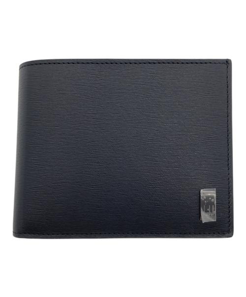 dunhill（ダンヒル）dunhill (ダンヒル) 2つ折り財布 ブラックの古着・服飾アイテム