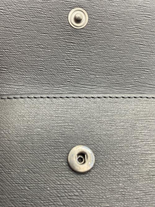 dunhill（ダンヒル）dunhill (ダンヒル) 2つ折り財布 ブラックの古着・服飾アイテム