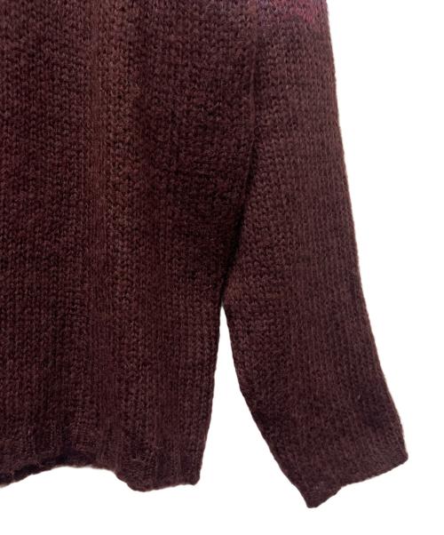 BOSS（ボス）BOSS (ボス) モヘア混ニット レッド サイズ:５０の古着・服飾アイテム