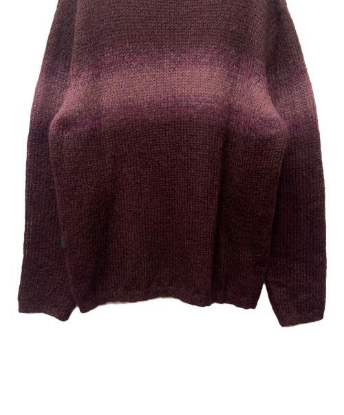 BOSS（ボス）BOSS (ボス) モヘア混ニット レッド サイズ:５０の古着・服飾アイテム