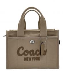 COACH（コーチ）の古着「カーゴ トート バッグ 26」｜ベージュ