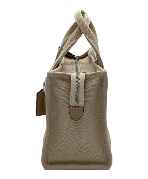 COACH（コーチ）COACH (コーチ) カーゴ トート バッグ 26 ベージュの古着・服飾アイテム