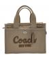 COACH（コーチ）の古着「カーゴ トート バッグ 26」｜ベージュ