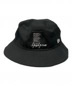 New Era×YOHJI YAMAMOTOニューエラ×ヨウジヤマモト）の古着「ハット」｜ブラック