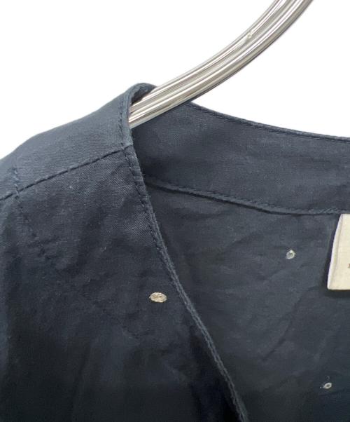 KAGURE（カグレ）KAGURE (カグレ) ドット刺しゅうワイドプルオーバー ネイビー サイズ:FREEの古着・服飾アイテム