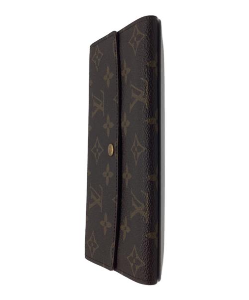 LOUIS VUITTON（ルイ ヴィトン）LOUIS VUITTON (ルイ ヴィトン) ポルトフォイユ・サラ ブラウンの古着・服飾アイテム