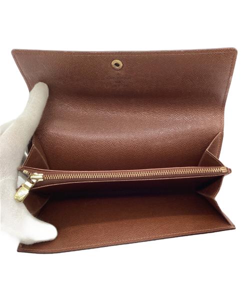 LOUIS VUITTON（ルイ ヴィトン）LOUIS VUITTON (ルイ ヴィトン) ポルトフォイユ・サラ ブラウンの古着・服飾アイテム