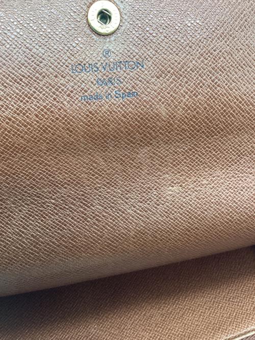 LOUIS VUITTON（ルイ ヴィトン）LOUIS VUITTON (ルイ ヴィトン) ポルトフォイユ・サラ ブラウンの古着・服飾アイテム