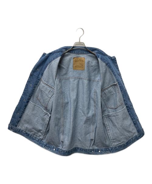 CITEN（シテン）CITEN (シテン) トラッカーデニムジャケット インディゴ サイズ:Ｌの古着・服飾アイテム