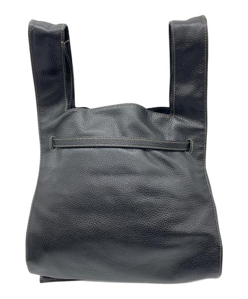 beautiful people（ビューティフルピープル）beautiful people (ビューティフルピープル) xlarge market bag ブラックの古着・服飾アイテム