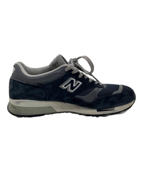 NEW BALANCE（ニューバランス）NEW BALANCE (ニューバランス) Made in UK 1500 ネイビー×グレー サイズ:SIZE 44の古着・服飾アイテム