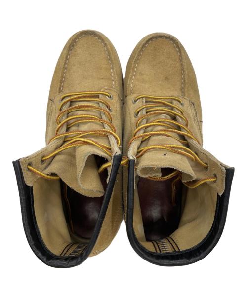 RED WING（レッドウィング）RED WING (レッドウィング) 6-inch Moc Toe boot ベージュ サイズ:SIZE 8の古着・服飾アイテム