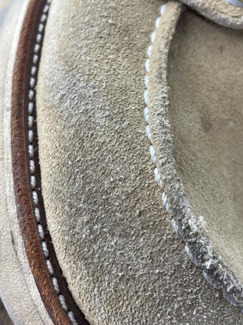 RED WING（レッドウィング）RED WING (レッドウィング) 6-inch Moc Toe boot ベージュ サイズ:SIZE 8の古着・服飾アイテム