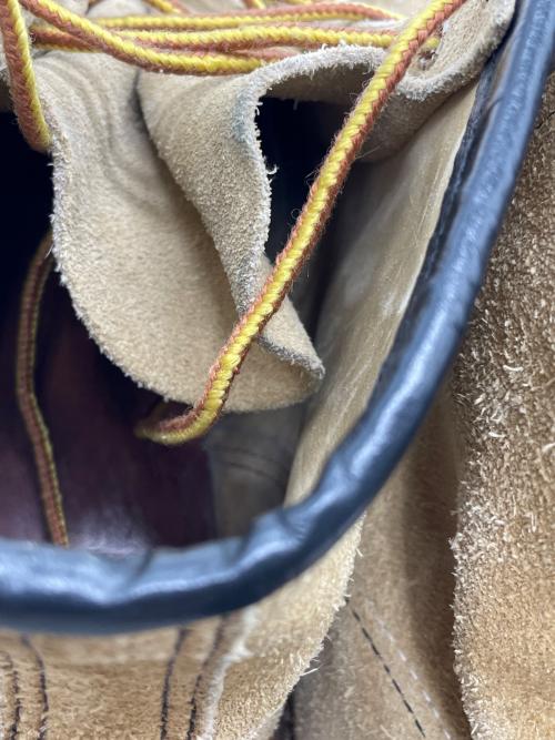 RED WING（レッドウィング）RED WING (レッドウィング) 6-inch Moc Toe boot ベージュ サイズ:SIZE 8の古着・服飾アイテム