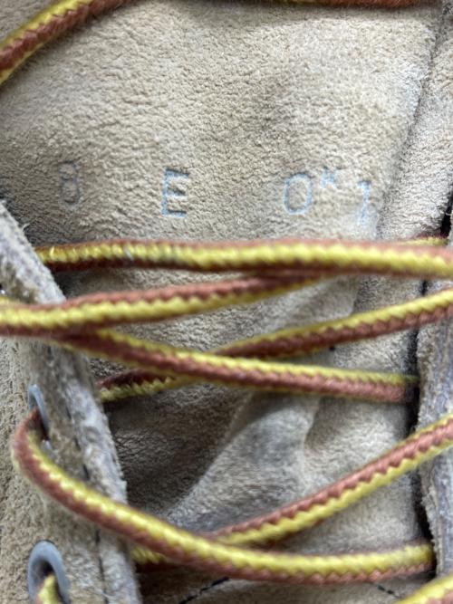 RED WING（レッドウィング）RED WING (レッドウィング) 6-inch Moc Toe boot ベージュ サイズ:SIZE 8の古着・服飾アイテム