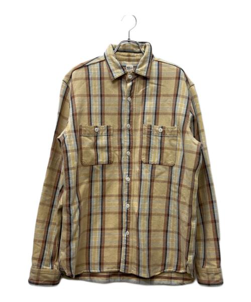Ron Herman（ロンハーマン）Ron Herman (ロンハーマン) 長袖シャツ ベージュ サイズ:Ｌの古着・服飾アイテム