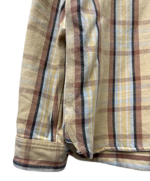 Ron Herman（ロンハーマン）Ron Herman (ロンハーマン) 長袖シャツ ベージュ サイズ:Ｌの古着・服飾アイテム