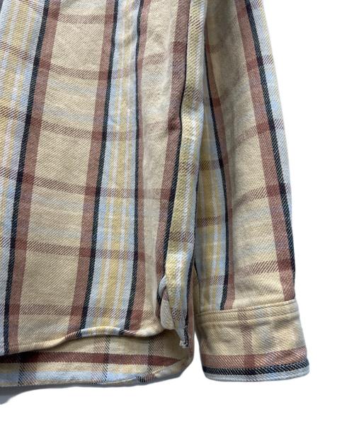 Ron Herman（ロンハーマン）Ron Herman (ロンハーマン) 長袖シャツ ベージュ サイズ:Ｌの古着・服飾アイテム