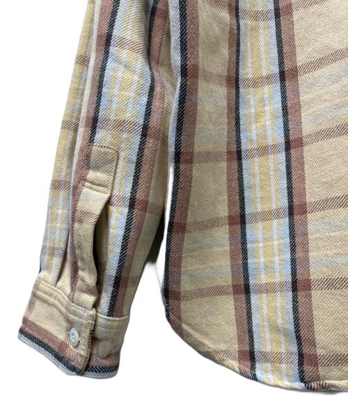 Ron Herman（ロンハーマン）Ron Herman (ロンハーマン) 長袖シャツ ベージュ サイズ:Ｌの古着・服飾アイテム
