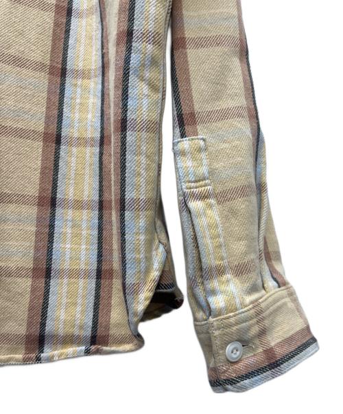 Ron Herman（ロンハーマン）Ron Herman (ロンハーマン) 長袖シャツ ベージュ サイズ:Ｌの古着・服飾アイテム