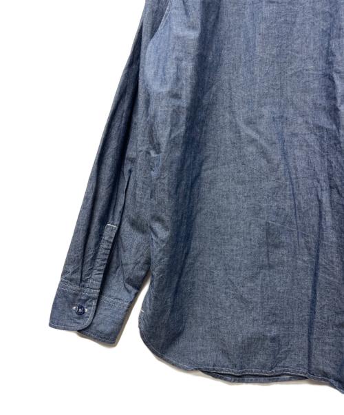 RON HERMAN DENIM（ロンハーマンデニム）RON HERMAN DENIM (ロンハーマンデニム) シャンブレーシャツ インディゴ サイズ:ＸＬの古着・服飾アイテム