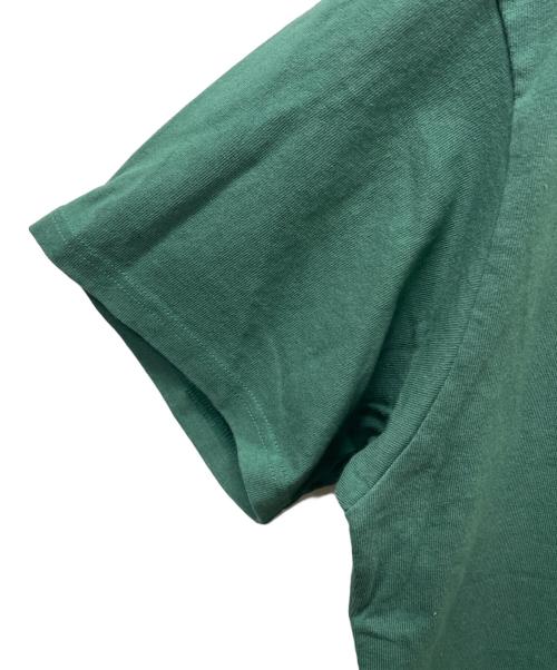 Hysteric Glamour（ヒステリックグラマー）Hysteric Glamour (ヒステリックグラマー) EVERY DAY HOLIDAY Tシャツ グリーン サイズ:Ｌの古着・服飾アイテム