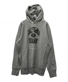 Champion REVERSE WEAVE×STANDARD CALIFORNIA（チャンピオン リバース ウィーブ×スタンダードカリフォルニア）の古着「20周年記念別注モデルプルオーバーパーカー」｜グレー