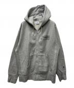 Champion REVERSE WEAVEチャンピオン リバース ウィーブ）の古着「ジップパーカー」｜グレー