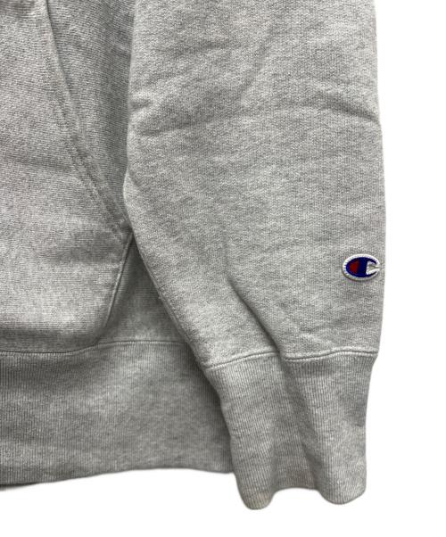 Champion REVERSE WEAVE（チャンピオン リバース ウィーブ）Champion REVERSE WEAVE (チャンピオン リバース ウィーブ) ジップパーカー グレー サイズ:ＸＬの古着・服飾アイテム