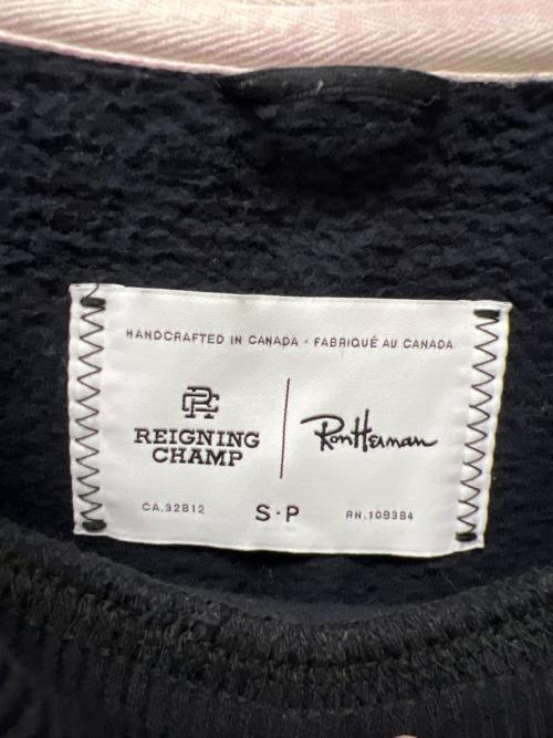 REIGNING CHAMP（レイニングチャンプ）REIGNING CHAMP (レイニングチャンプ) Ron Herman (ロンハーマン) スウェット ネイビー サイズ:Sの古着・服飾アイテム