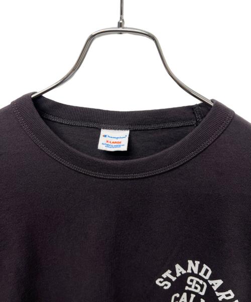 Champion（チャンピオン）Champion (チャンピオン) STANDARD CALIFORNIA (スタンダードカリフォルニア) プリントTシャツ ブラック サイズ:ＸＬの古着・服飾アイテム