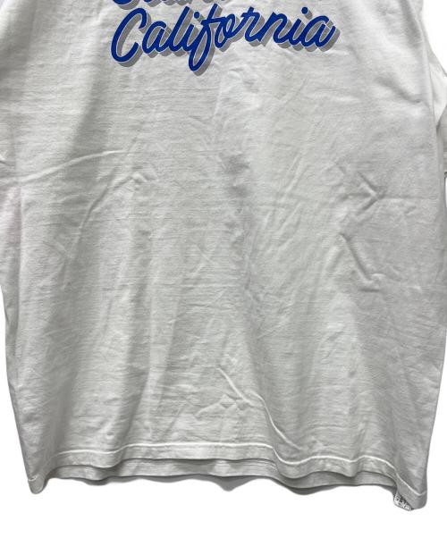 STANDARD CALIFORNIA（スタンダードカリフォルニア）STANDARD CALIFORNIA (スタンダードカリフォルニア) スクリプトフォントロゴTシャツ ホワイト サイズ:ＸＬの古着・服飾アイテム
