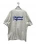 STANDARD CALIFORNIA（スタンダードカリフォルニア）の古着「スクリプトフォントロゴTシャツ」｜ホワイト