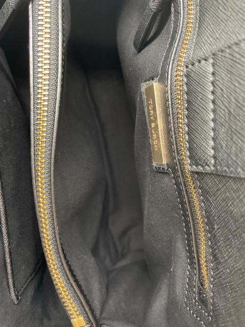 TORY BURCH（トリーバーチ）TORY BURCH (トリーバーチ) ハンドバッグ ブラックの古着・服飾アイテム