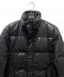 中古・古着 BURBERRY BLACK LABEL (バーバリーブラックレーベル) レザーダウンジャケット ブラック サイズ:M：30000円