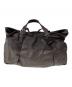 GIORGIO ARMANI (ジョルジオアルマーニ) ラムレザーバッグ ブラウン：10000円