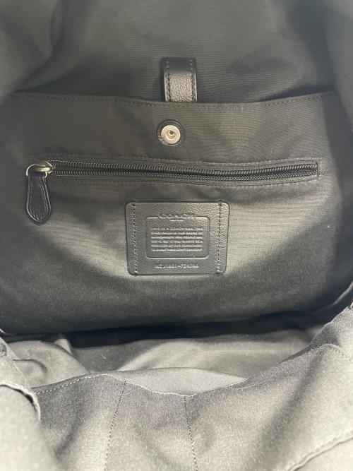 COACH（コーチ）COACH (コーチ) リュック ブラックの古着・服飾アイテム