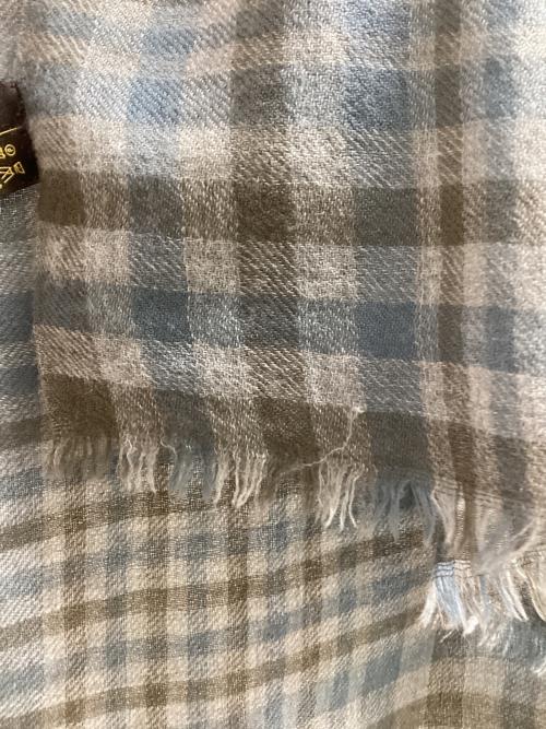 LORO PIANA（ロロピアーナ）LORO PIANA (ロロピアーナ) カシミヤストール グレーの古着・服飾アイテム