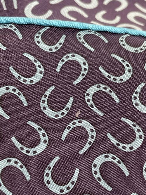 HERMES（エルメス）HERMES (エルメス) A Cheval sur mon Carre グリーンの古着・服飾アイテム