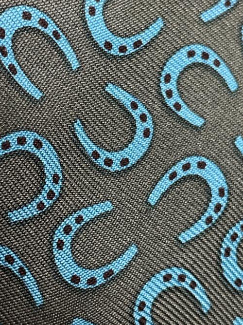 HERMES（エルメス）HERMES (エルメス) A Cheval sur mon Carre グリーンの古着・服飾アイテム