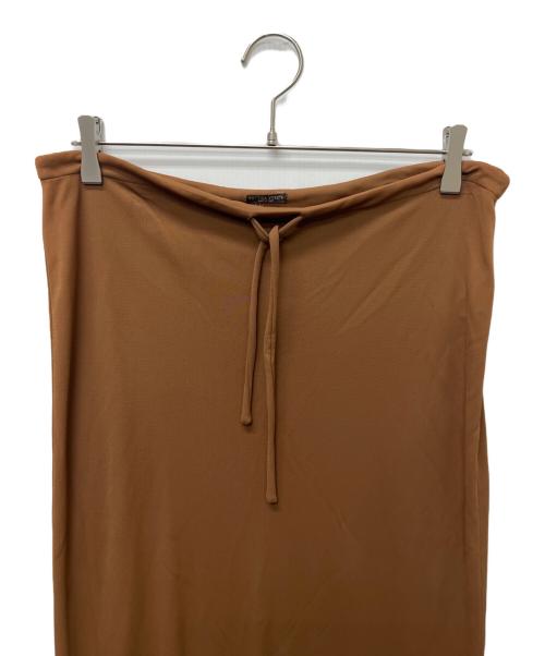 BOTTEGA VENETA（ボッテガベネタ）BOTTEGA VENETA (ボッテガベネタ) ロングスカート ブラウン サイズ:４０の古着・服飾アイテム