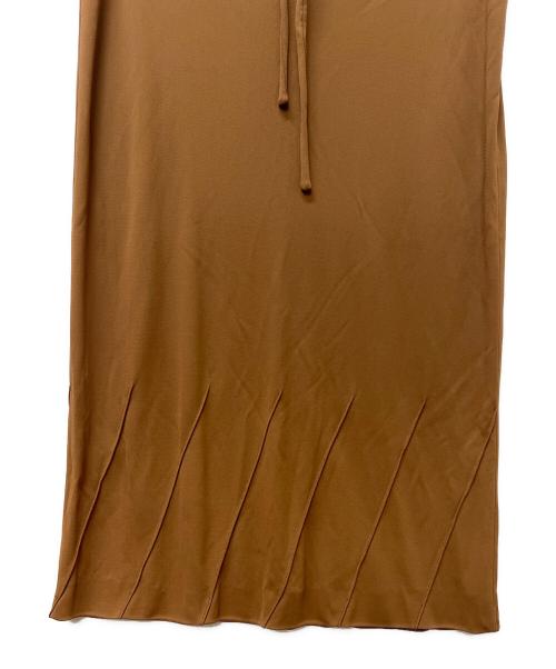 BOTTEGA VENETA（ボッテガベネタ）BOTTEGA VENETA (ボッテガベネタ) ロングスカート ブラウン サイズ:４０の古着・服飾アイテム