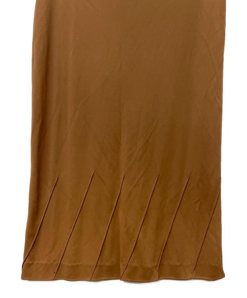 BOTTEGA VENETA（ボッテガベネタ）BOTTEGA VENETA (ボッテガベネタ) ロングスカート ブラウン サイズ:４０の古着・服飾アイテム