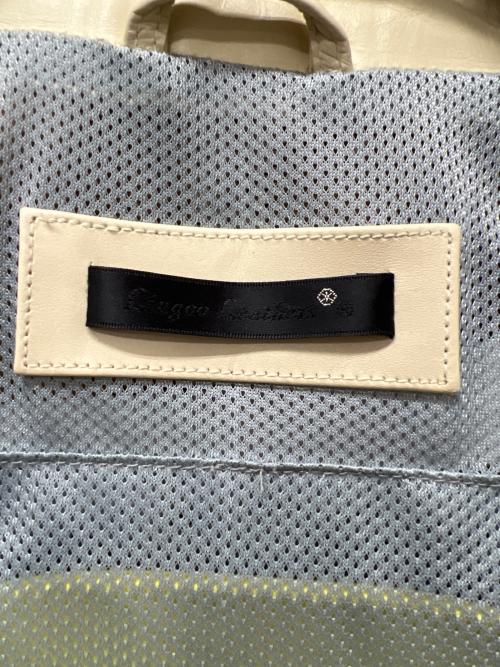 Liugoo Leathers（リューグーレザーズ）Liugoo Leathers (リューグーレザーズ) プロテクタージャケット ベージュ サイズ:Ｌの古着・服飾アイテム