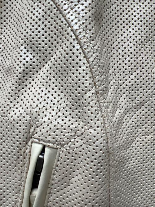 Liugoo Leathers（リューグーレザーズ）Liugoo Leathers (リューグーレザーズ) プロテクタージャケット ベージュ サイズ:Ｌの古着・服飾アイテム