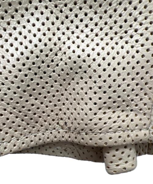 Liugoo Leathers（リューグーレザーズ）Liugoo Leathers (リューグーレザーズ) プロテクタージャケット ベージュ サイズ:Ｌの古着・服飾アイテム